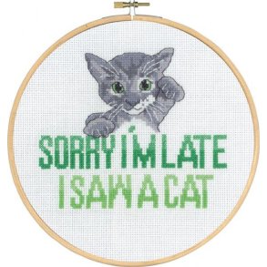 Sorry I`m late Kat