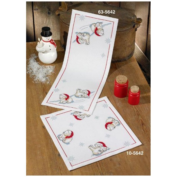 Isbj�rne p� glatis