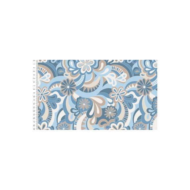 �kotex viscose jersey Blue m/print