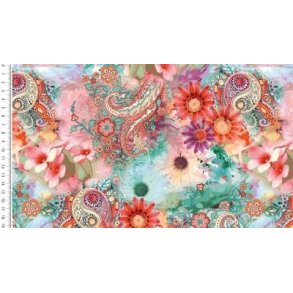 �kotex viscose jersey Rose m/print