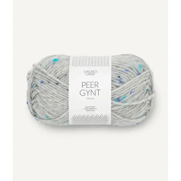 Peer Gynt, Lys gr�meleret m/bl� tweed