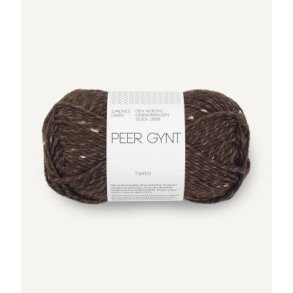 Peer Gynt, M�rkbrun m/natur tweed