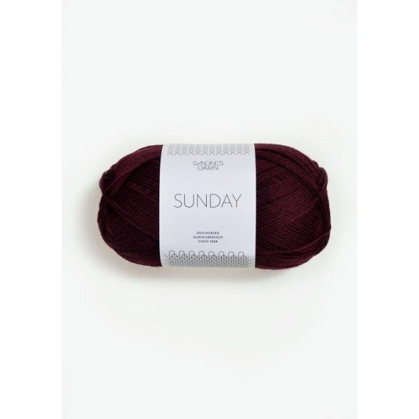 Sunday,  Dyb burgunder