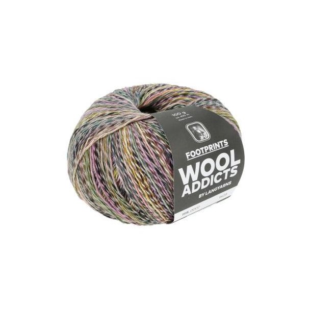Footprints 02 wool addicts by Langyarns