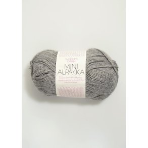 Mini alpakka, Gr�meleret