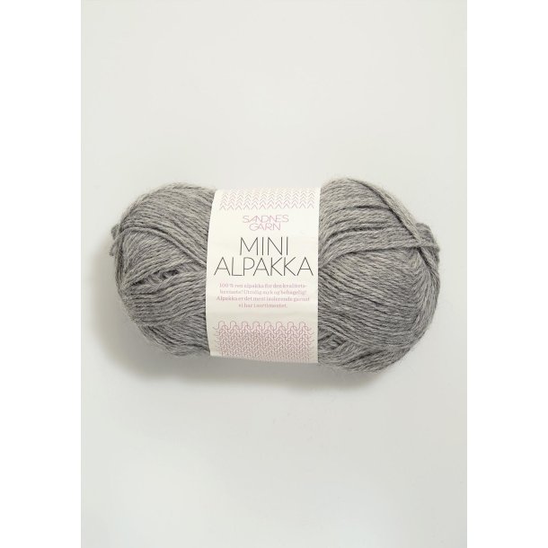 Mini alpakka, Gr�meleret