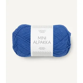 Mini alpakka, Dazzling blue