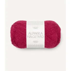 Alpakka f�lgetr�d, Rumba Red