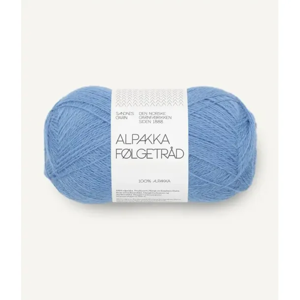 Alpakka f�lgetr�d, Provence blue