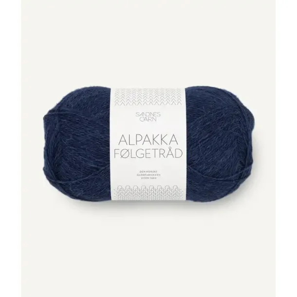 Alpakka f�lgetr�d, Marinebl�