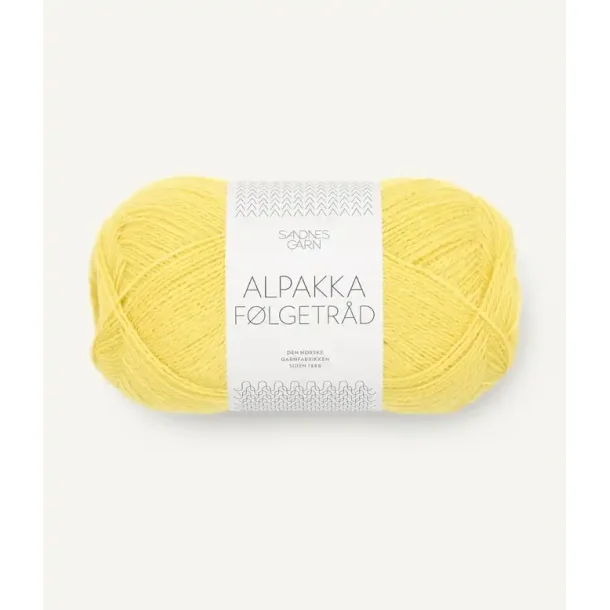 Alpakka f�lgetr�d, Lemon