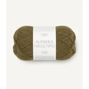 Alpakka f�lgetr�d, Dark Olive