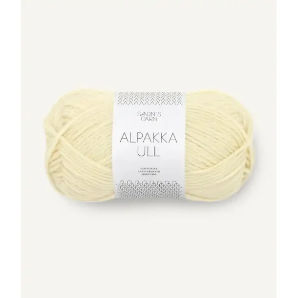 Alpakka ull, Lemon Icing