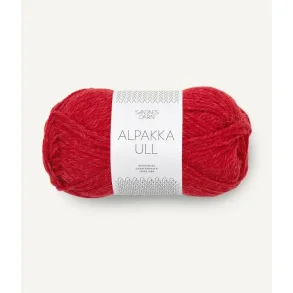 Alpakka ull, Equestrian Red