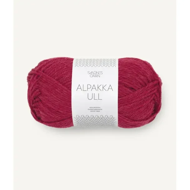 Alpakka ull, Rumba Red