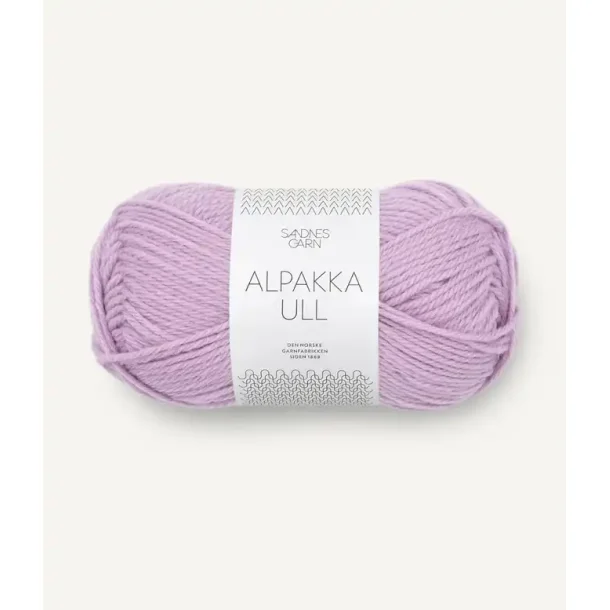 Alpakka ull, Lilac