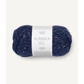 Alpakka ull, Marinebl� tweed