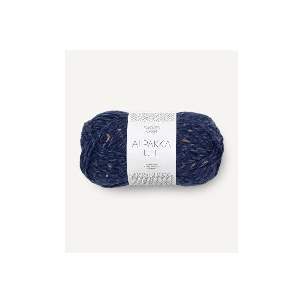 Alpakka ull, Marinebl� tweed
