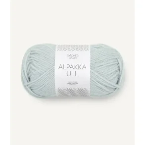 Alpakka ull, Arctic blue
