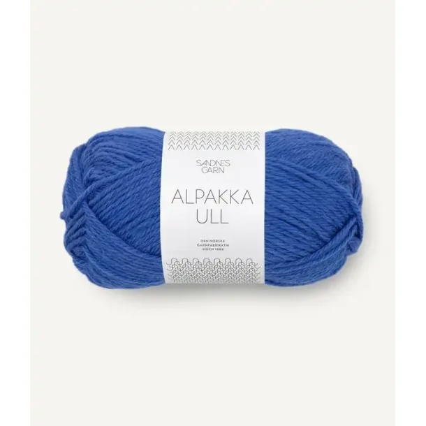 Alpakka ull, Dazzling blue