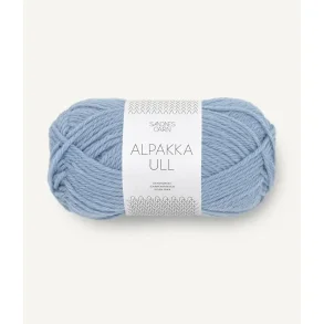 Alpakka ull, Bl� hortensia