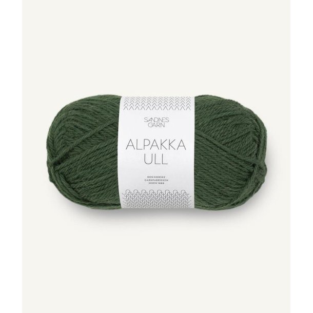 Alpakka ull, Skovgr�n