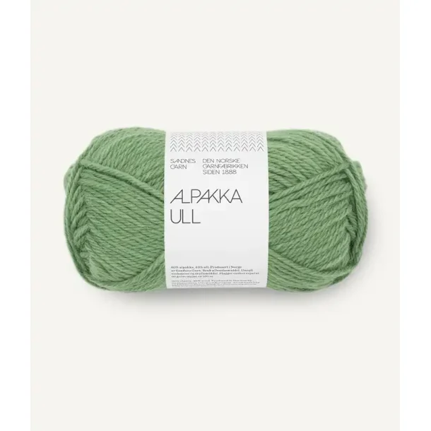 Alpakka ull, Vineyard green