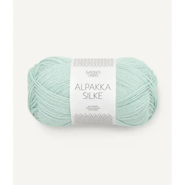 Alpakka silke, Fair Aqua