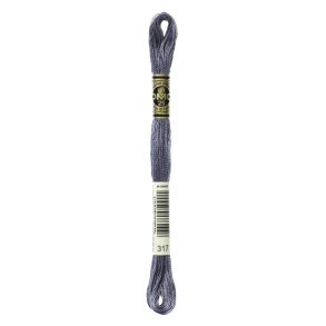 Dmc mouline brodergarn fv 317
