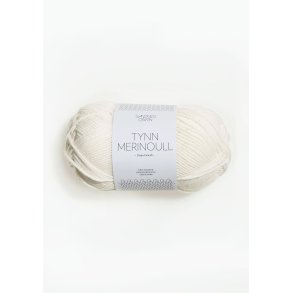 Sandnes Tynn Merinoull, Hvid