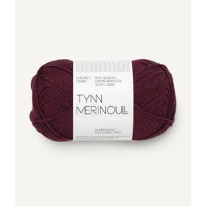 Sandnes Tynn merinoull, Dyb burgunder