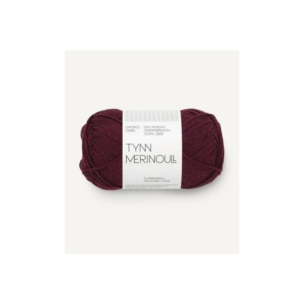 Sandnes Tynn merinoull, Dyb burgunder