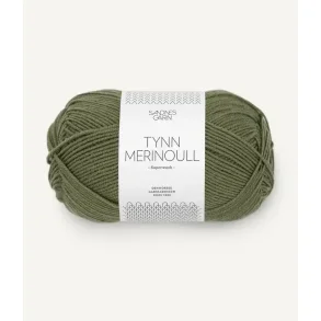 Sandnes Tynn merinoull, Olivengr�n