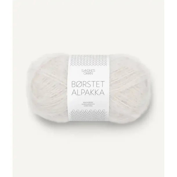 B�rstet Alpakka, Porselen