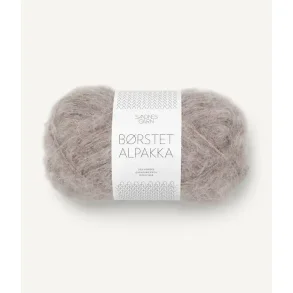B�rstet Alpakka, Beigemeleret