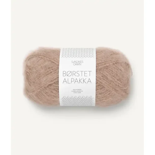 B�rstet Alpakka, Caffe Latte