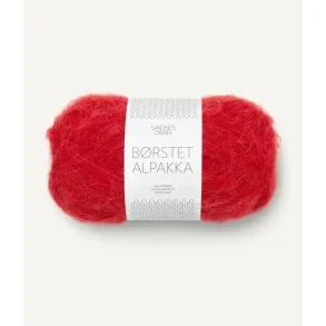 B�rstet alpakka, Equestrian Red