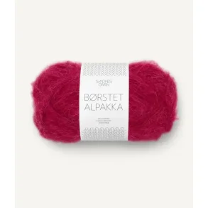 B�rstet alpakka, Rumba Red