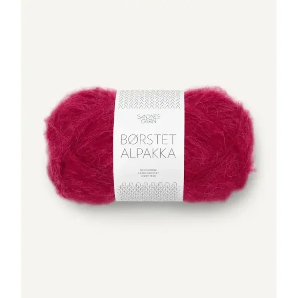 B�rstet alpakka, Rumba Red