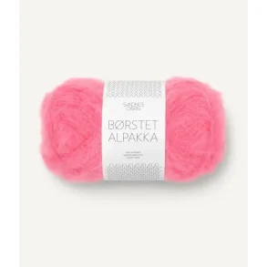 B�rstet Alpakka, Bubblegum pink