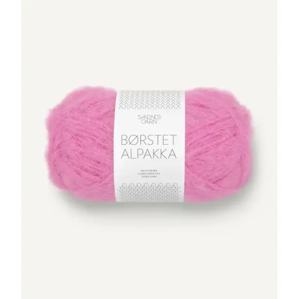 B�rstet Alpakka, Shocking pink