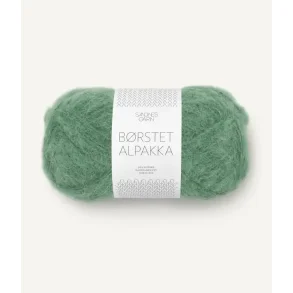 B�rstet Alpakka, Gr�n Myrt