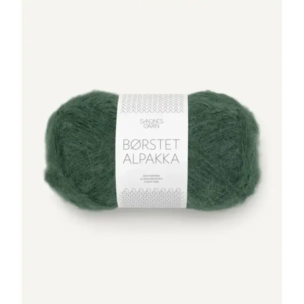 B�rstet Alpakka, Dyb skovgr�n