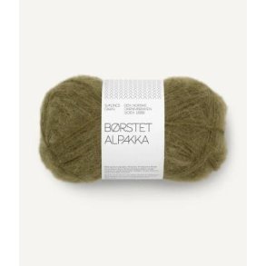 B�rstet Alpakka, Dark olive