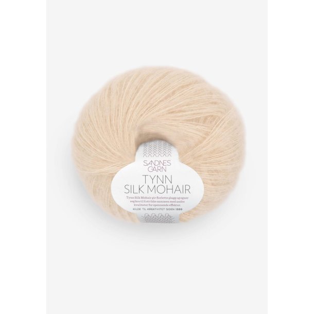 Tynn Silk mohair, Mandel