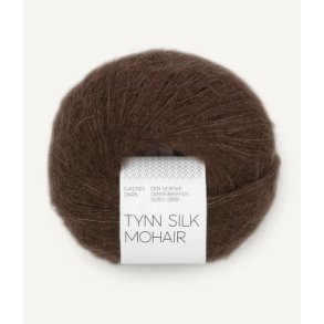 Tynn silk mohair, Cacao nibs