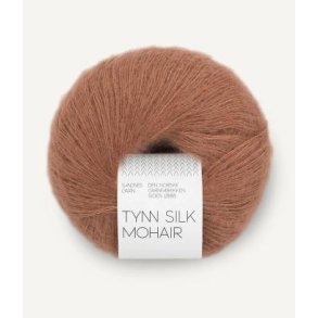 Tynn Silk mohair, Mocha mousse