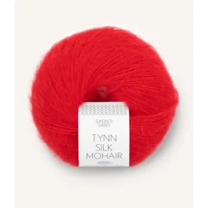 Tynn Silk Mohair, Scarlet red