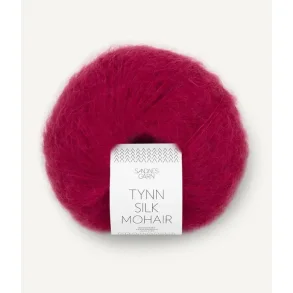 Tynn Silk Mohair, Rumba Red