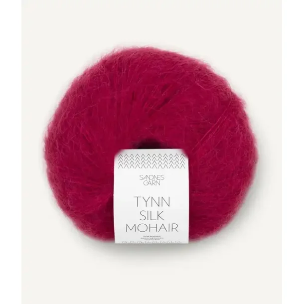 Tynn Silk Mohair, Rumba Red